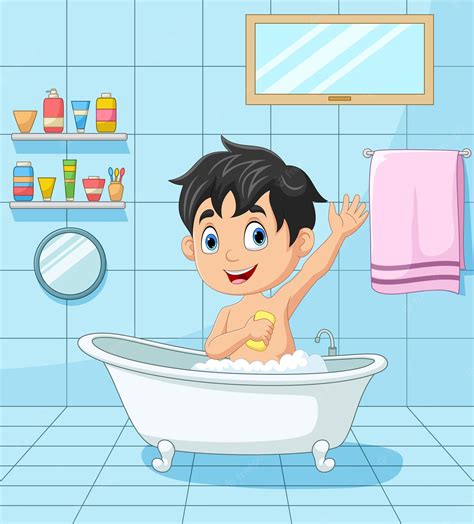 bañandose dibujo|dibujos de bañandose.